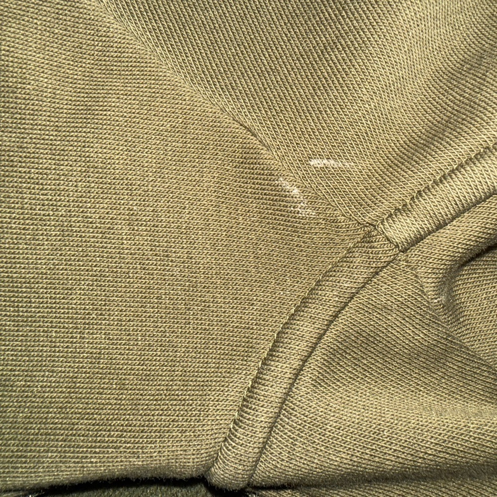 Nike Dry fit xl olive full zip hoodie athletic sweatshirt - Picture 3 of 6